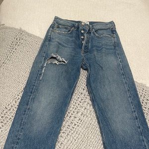 Barely worn agolde jeans size 25